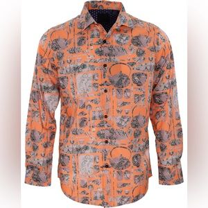 Lord of‎ Harlech Norman Tea Ceremony Shirt Peach